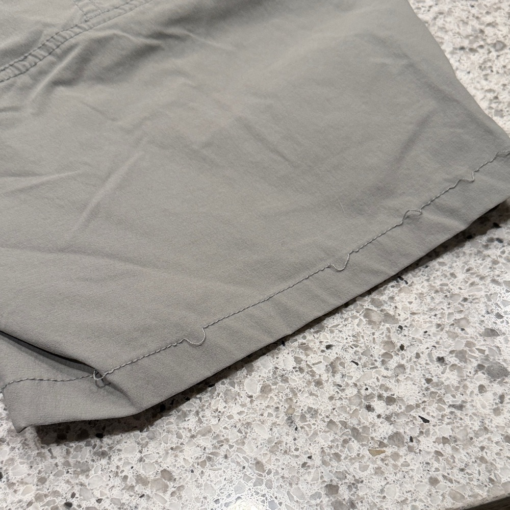 Eddie Bauer Workwear Men's Lightweight Stretch Shorts Gray Size 34x9 - Picture 8 of 10